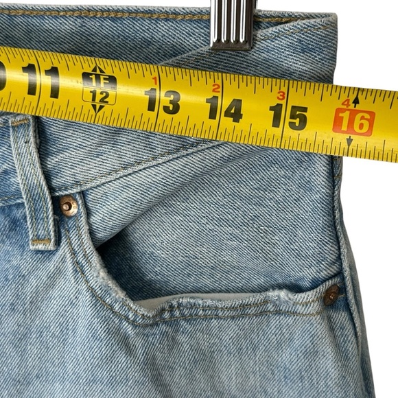 Levi’s 501 Premium Jeans Men's 28x30 Original Fit Straight Leg Blue Med Wash - Picture 13 of 13